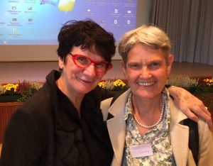 Maria Aarts und Katharina Sander im Diakonieklinikum Rotenburg, 2017